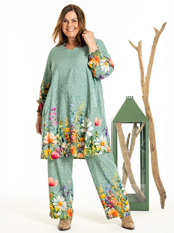 IMANE - Plus Size Pants fra Gozzip