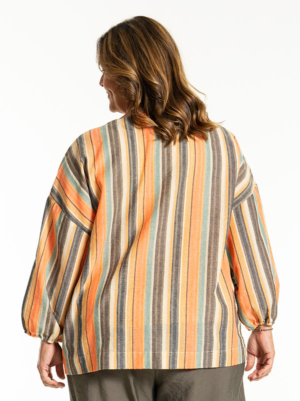 ANN-MARI - Plus Size Blouse fra Gozzip