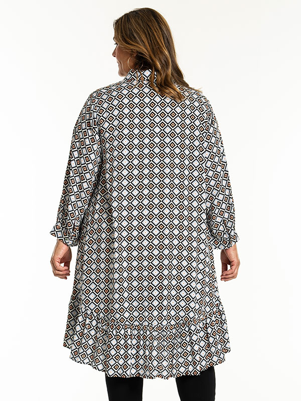 EDITH - Plus Size Tunic fra Gozzip