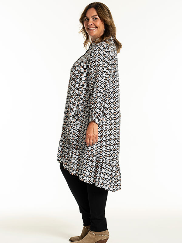 EDITH - Plus Size Tunic fra Gozzip
