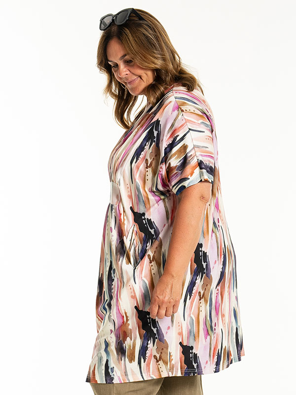 BELINA - Plus Size Dress fra Gozzip