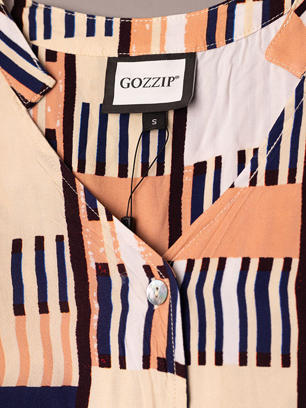 GHITA - Plus Size Blouse fra Gozzip