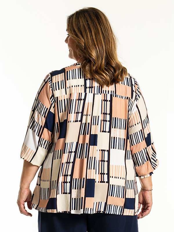 GHITA - Plus Size Blouse fra Gozzip