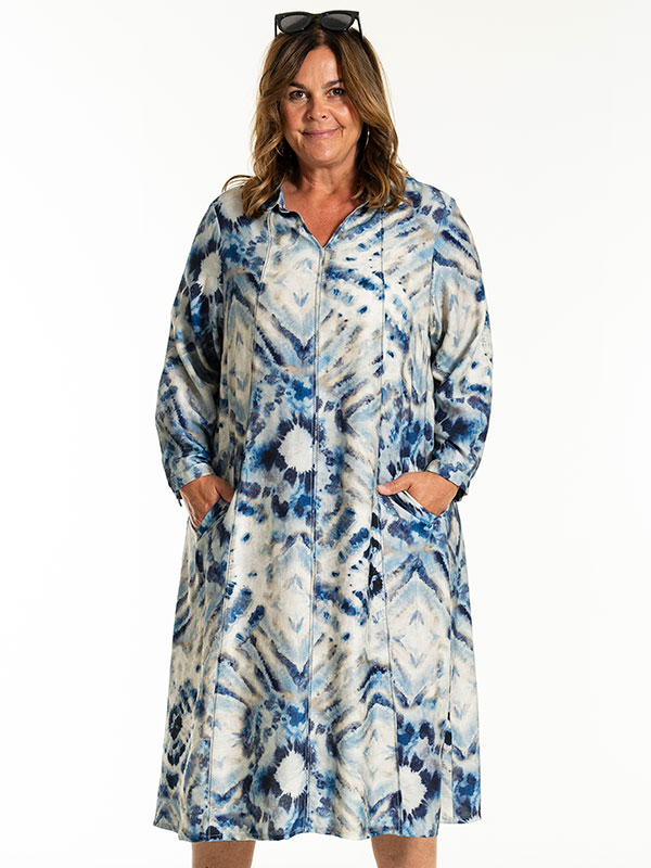 JANELLE - Plus Size Dress fra Gozzip