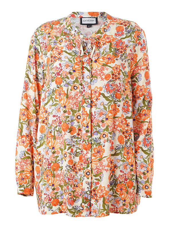 JANETT - Plus Size Blouse fra Gozzip