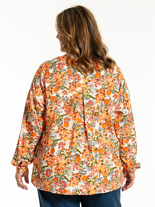 JANETT - Plus Size Blouse fra Gozzip