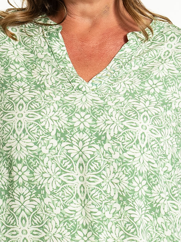 BILLIE - Plus Size Blouse fra Gozzip