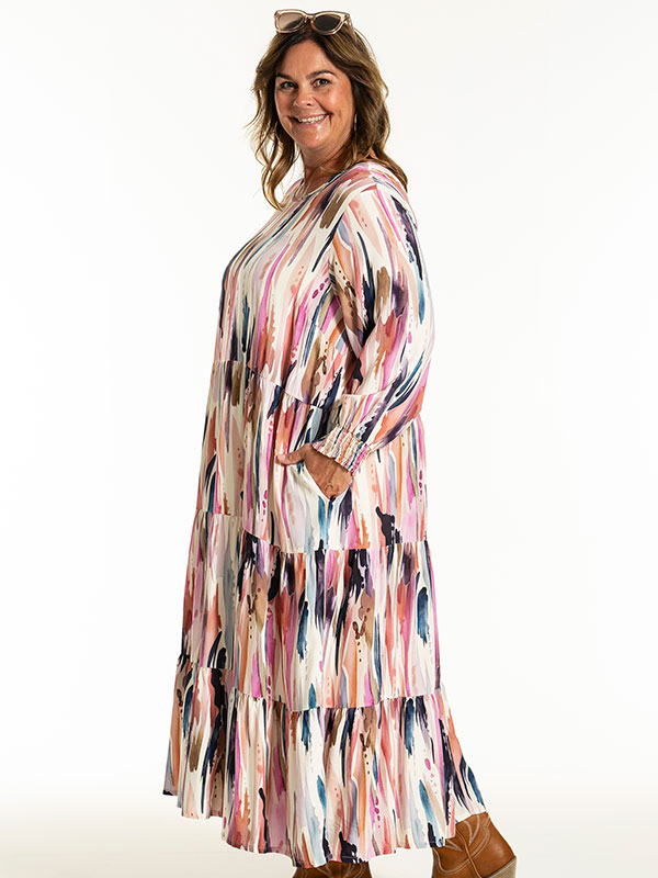 SUSSIE - Plus Size Dress fra Gozzip