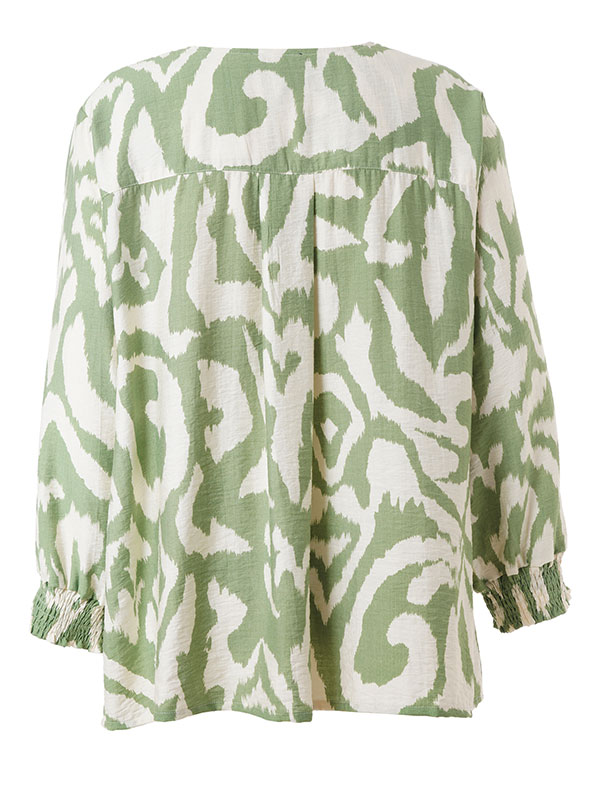 JILIAN - Plus Size Blouse fra Gozzip