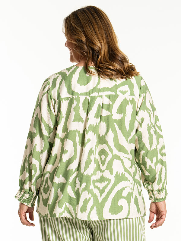 JILIAN - Plus Size Blouse fra Gozzip