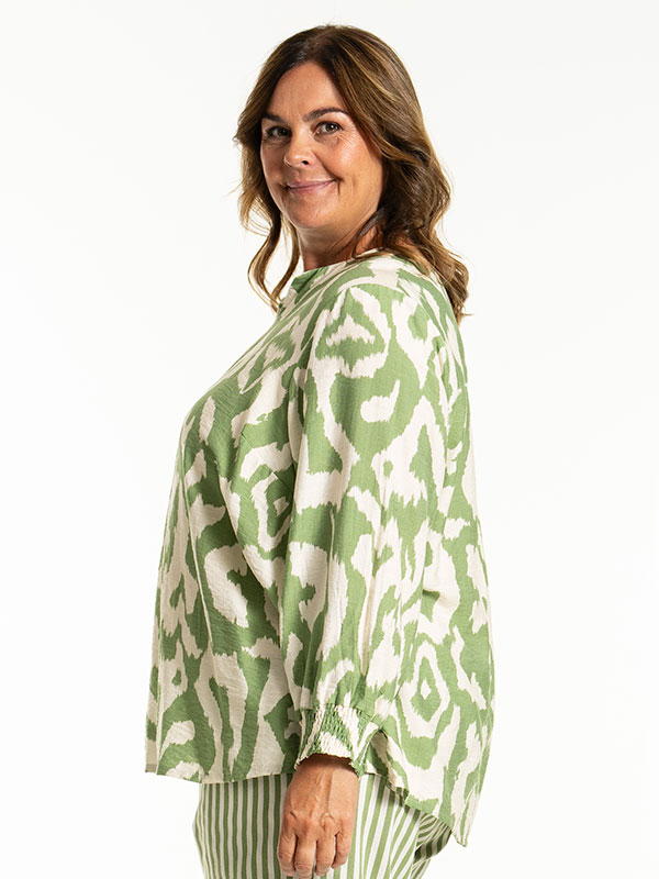 JILIAN - Plus Size Blouse fra Gozzip