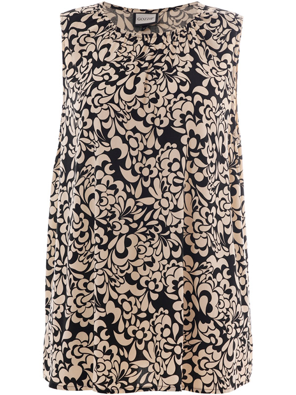 BEATA - Plus Size Top fra Gozzip