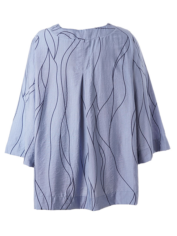 SVANHILDR - Plus Size Blouse fra Gozzip