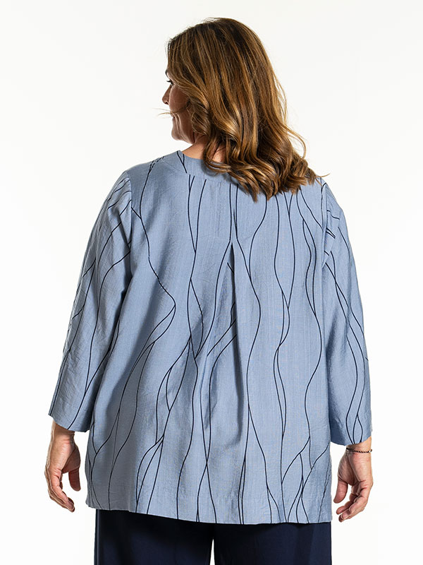 SVANHILDR - Plus Size Blouse fra Gozzip