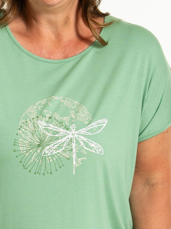 GITTE - Plus Size T-shirt fra Gozzip