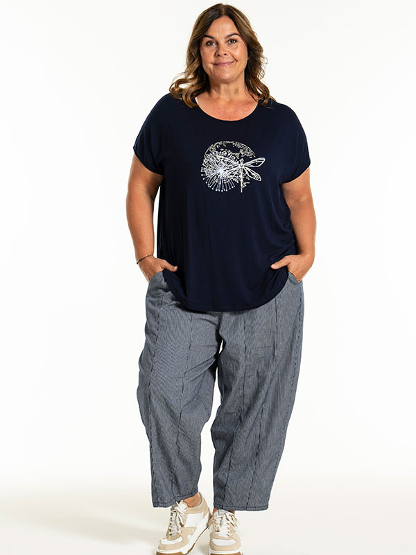 GITTE - Plus Size T-shirt fra Gozzip