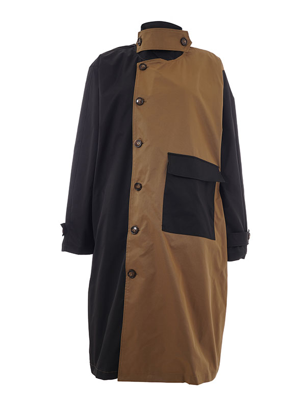 JULLA - Plus Size Coat fra Gozzip