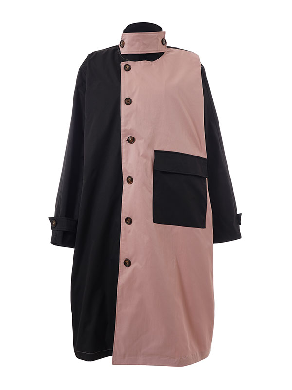 JULLA - Plus Size Coat fra Gozzip