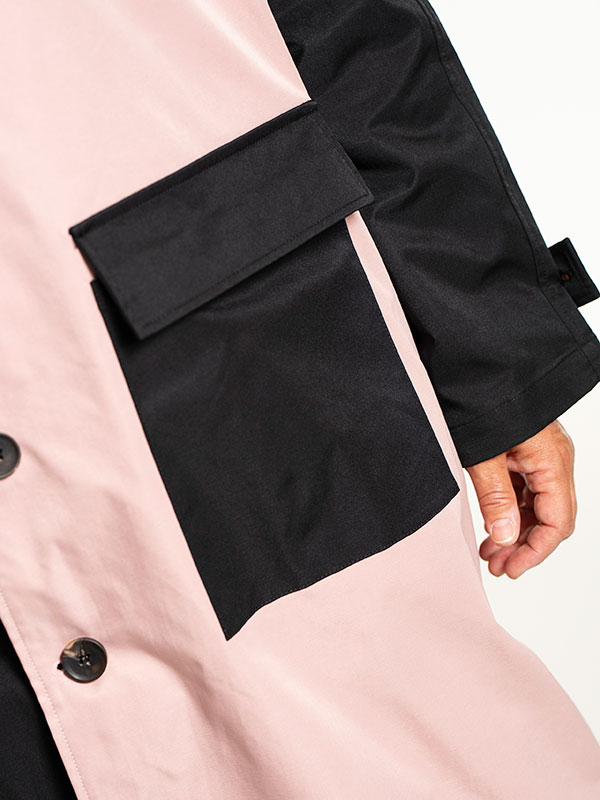 JULLA - Plus Size Coat fra Gozzip
