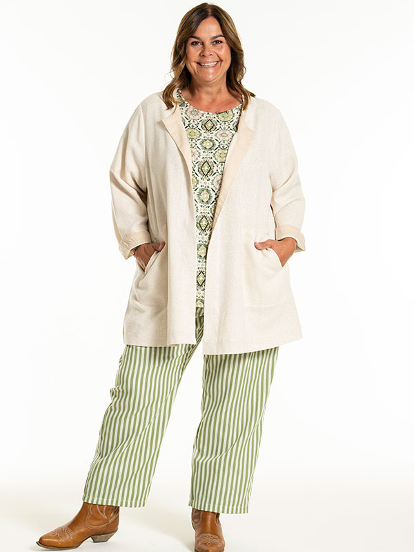 JOSEFIN - Plus Size Cardigan fra Gozzip
