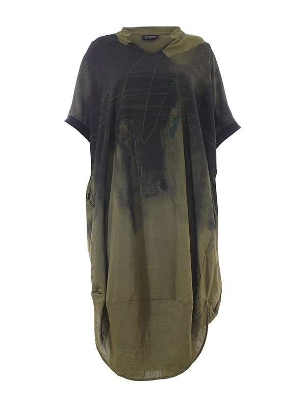 KARA - Plus Size Dress fra Gozzip Black