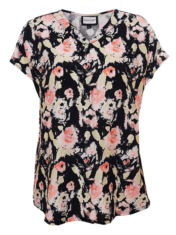 JEAN - Plus Size Blouse fra Gozzip