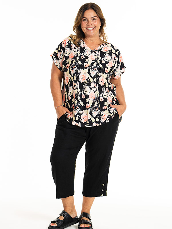 JEAN - Plus Size Blouse fra Gozzip
