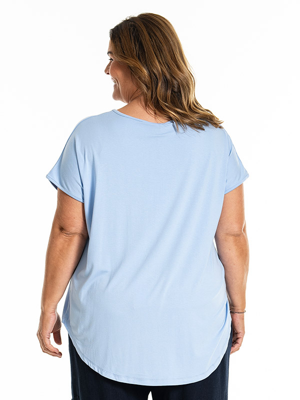 GITTE - Plus Size T-shirt fra Gozzip
