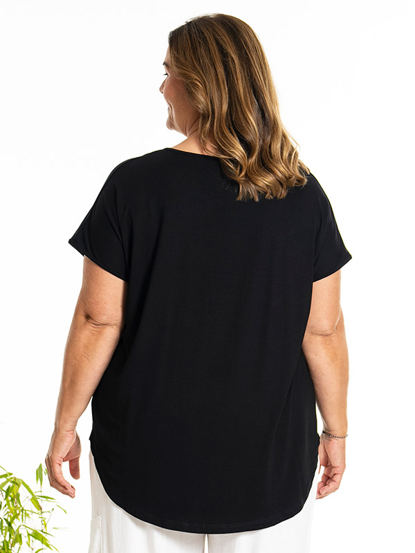 GITTE - Plus Size T-shirt fra Gozzip