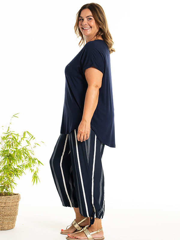 GITTE - Plus Size T-shirt fra Gozzip