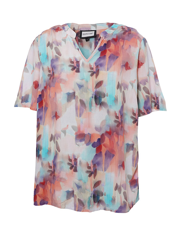 KATHJA - Plus Size Blouse fra Gozzip