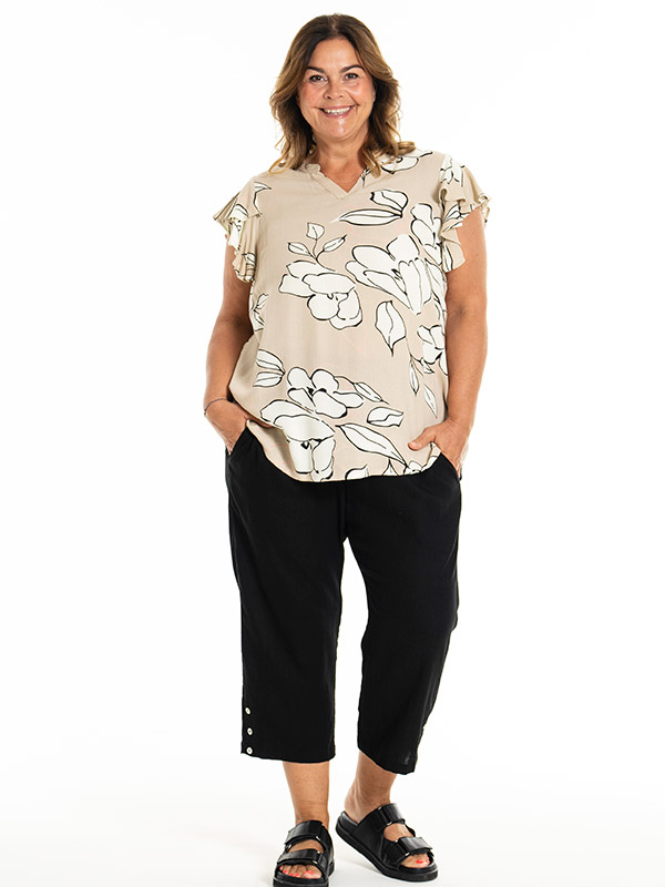 KATHLA - Plus Size Blouse fra Gozzip