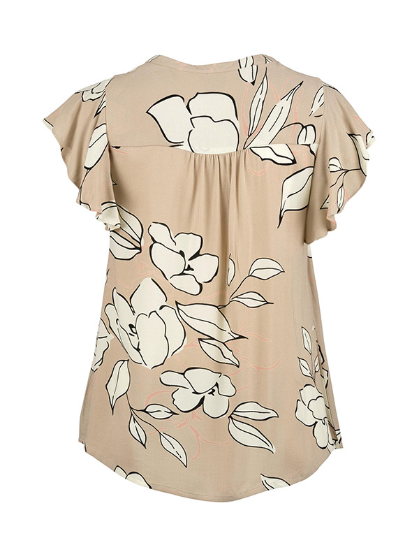 KATHLA - Plus Size Blouse fra Gozzip
