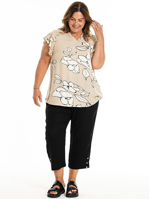 KATHLA - Plus Size Blouse fra Gozzip