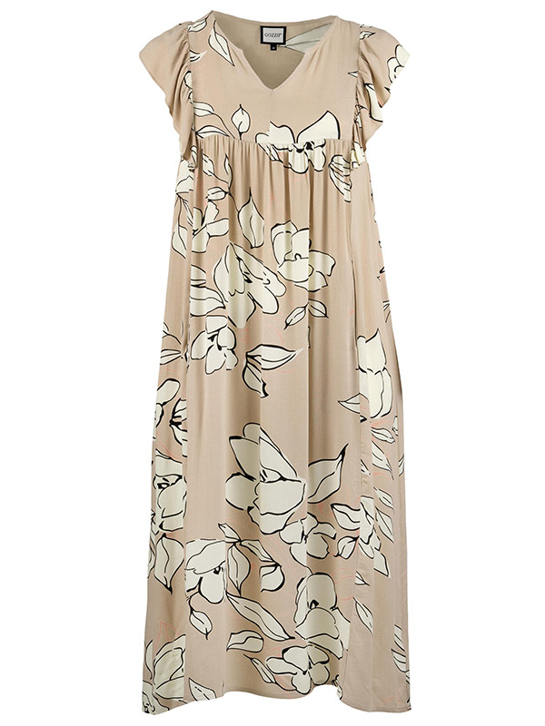 KATHLEEN - Plus Size Dress fra Gozzip