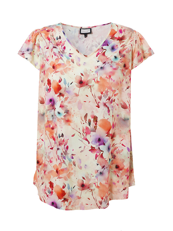 KETTI - Plus Size Blouse fra Gozzip