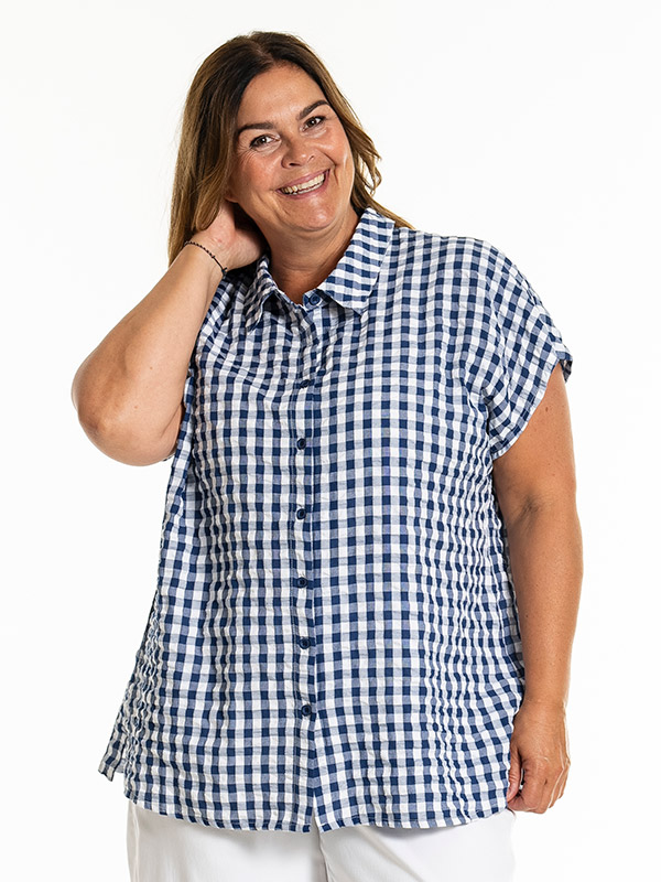 KAISA - Plus Size Shirt fra Gozzip