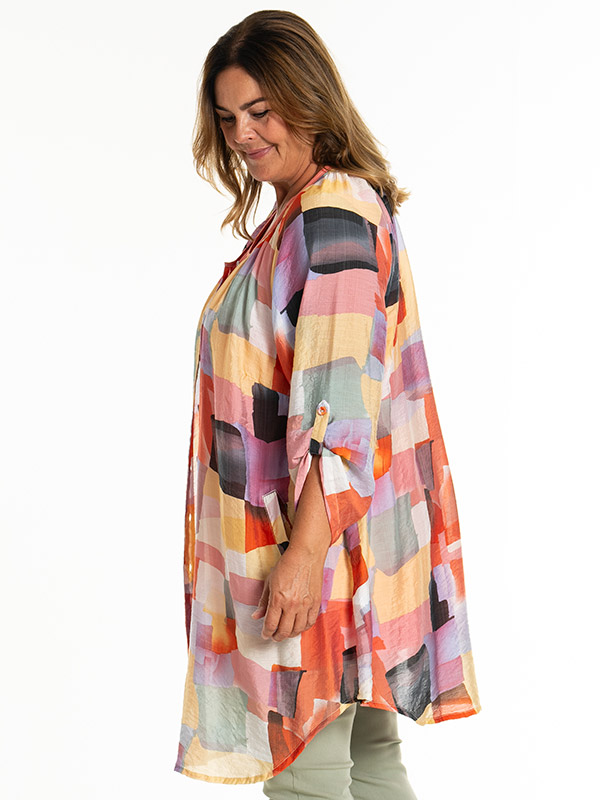 KEZIA - Plus Size Tunic fra Gozzip