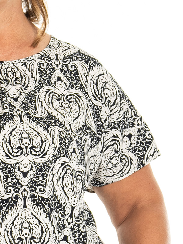 ELISE - Plus Size Blouse fra Gozzip
