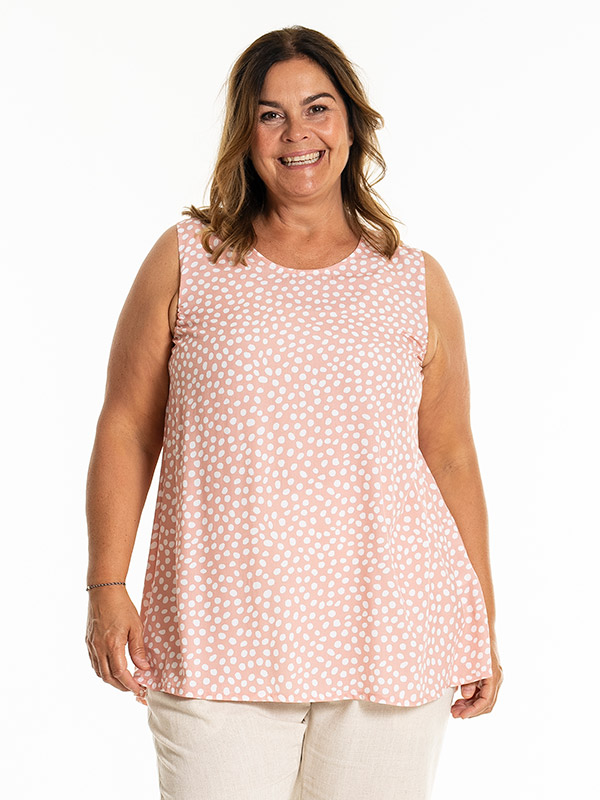 BEATA - Plus Size Top fra Gozzip