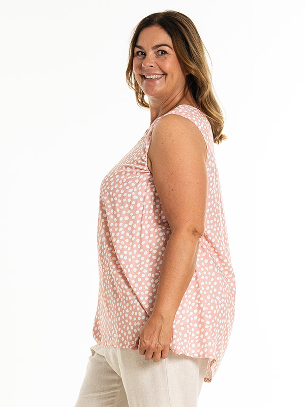 BEATA - Plus Size Top fra Gozzip