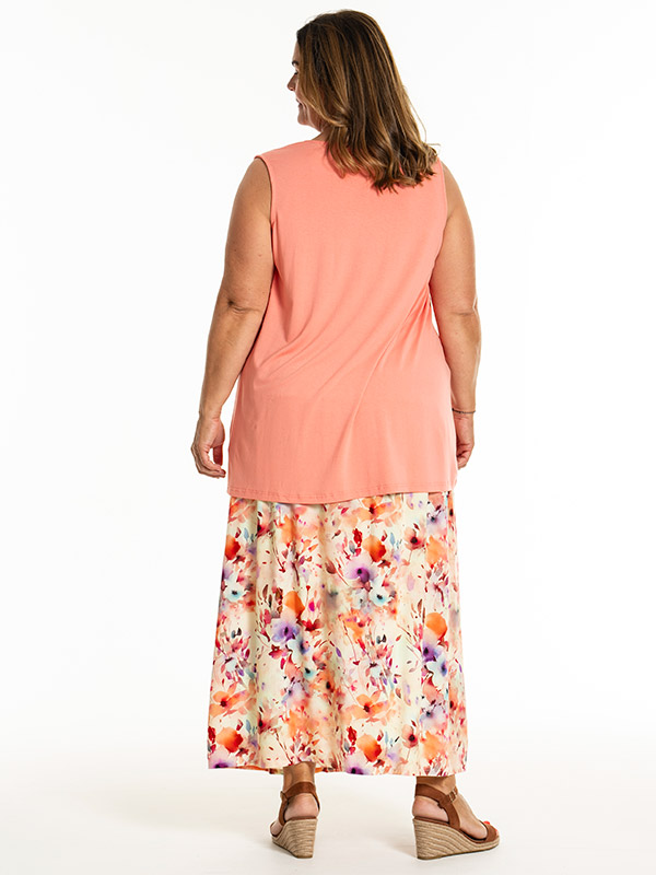 DIA - Plus Size Skirt fra Gozzip