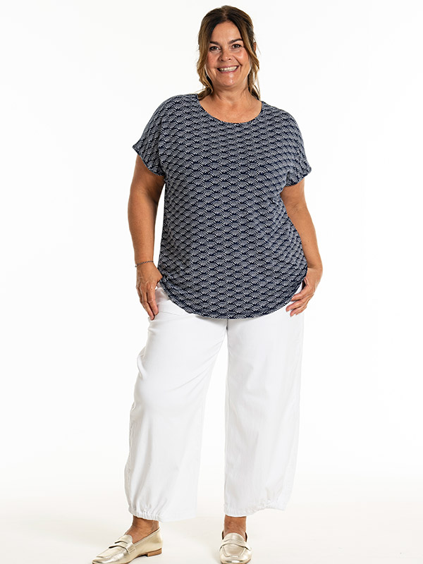 GITTE - Plus Size T-shirt fra Gozzip