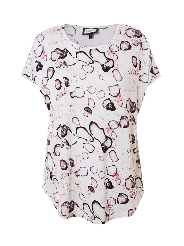 GITTE - Plus Size T-shirt fra Gozzip