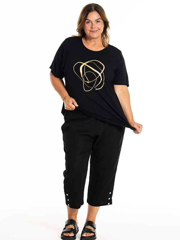 BIRKA - Plus Size T-shirt fra Gozzip