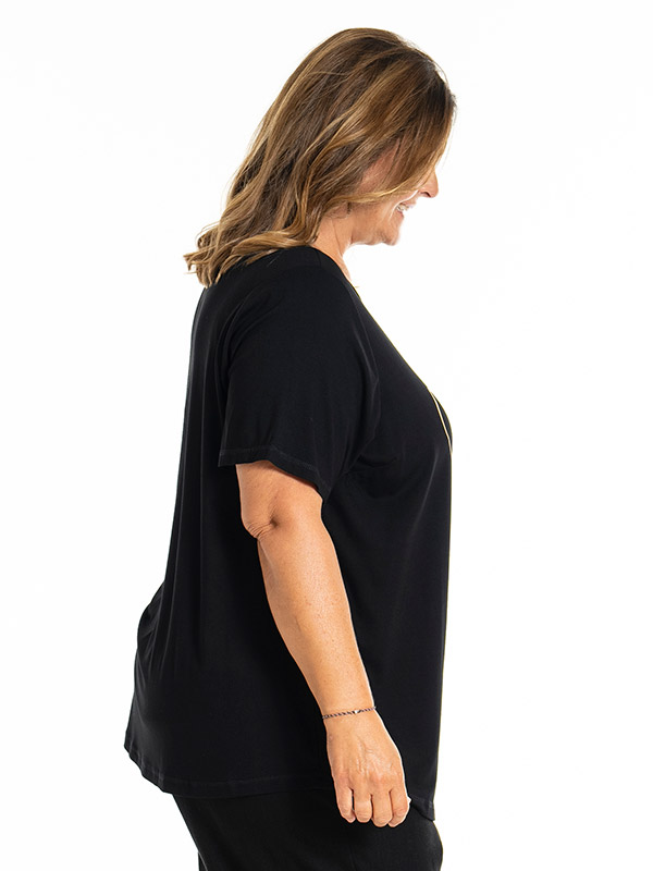 BIRKA - Plus Size T-shirt fra Gozzip