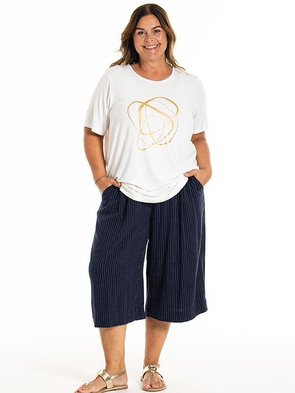 BIRKA - Plus Size T-shirt fra Gozzip