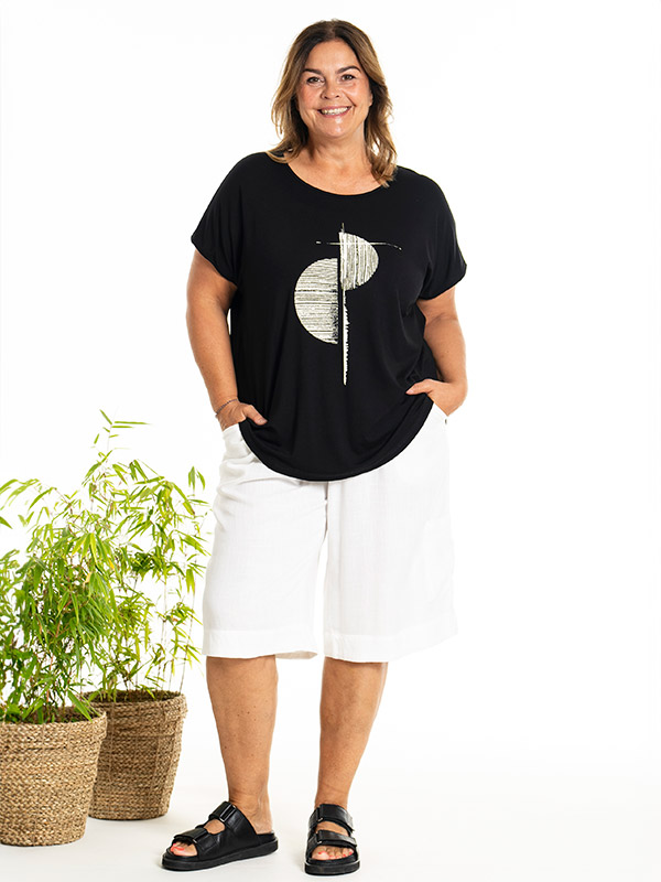 DUNGA - Plus Size Shorts fra Gozzip