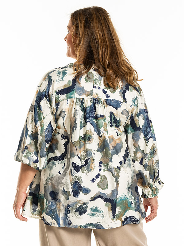 MALINA - Plus Size Blouse fra Gozzip