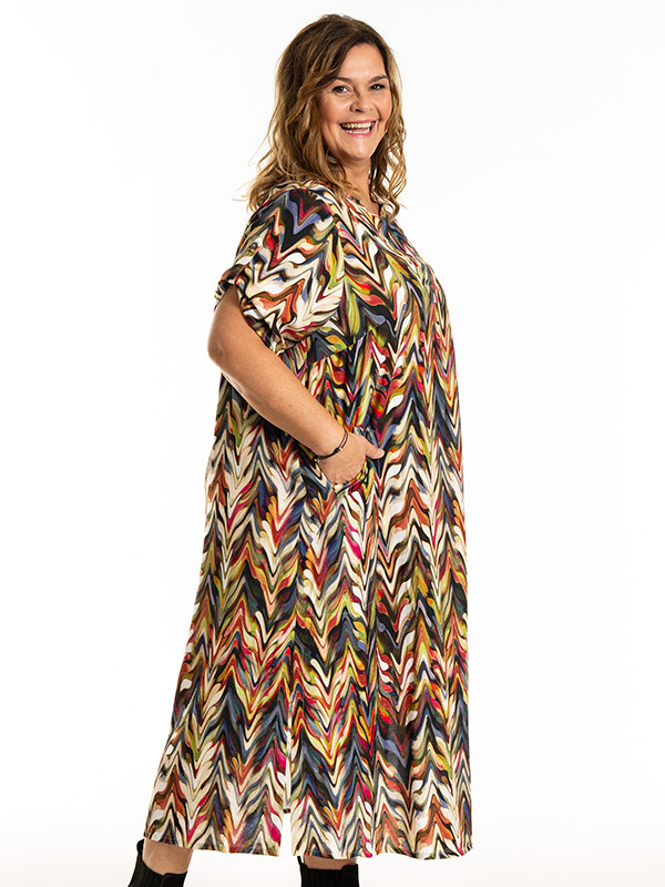 DONNA - Plus Size Dress fra Gozzip